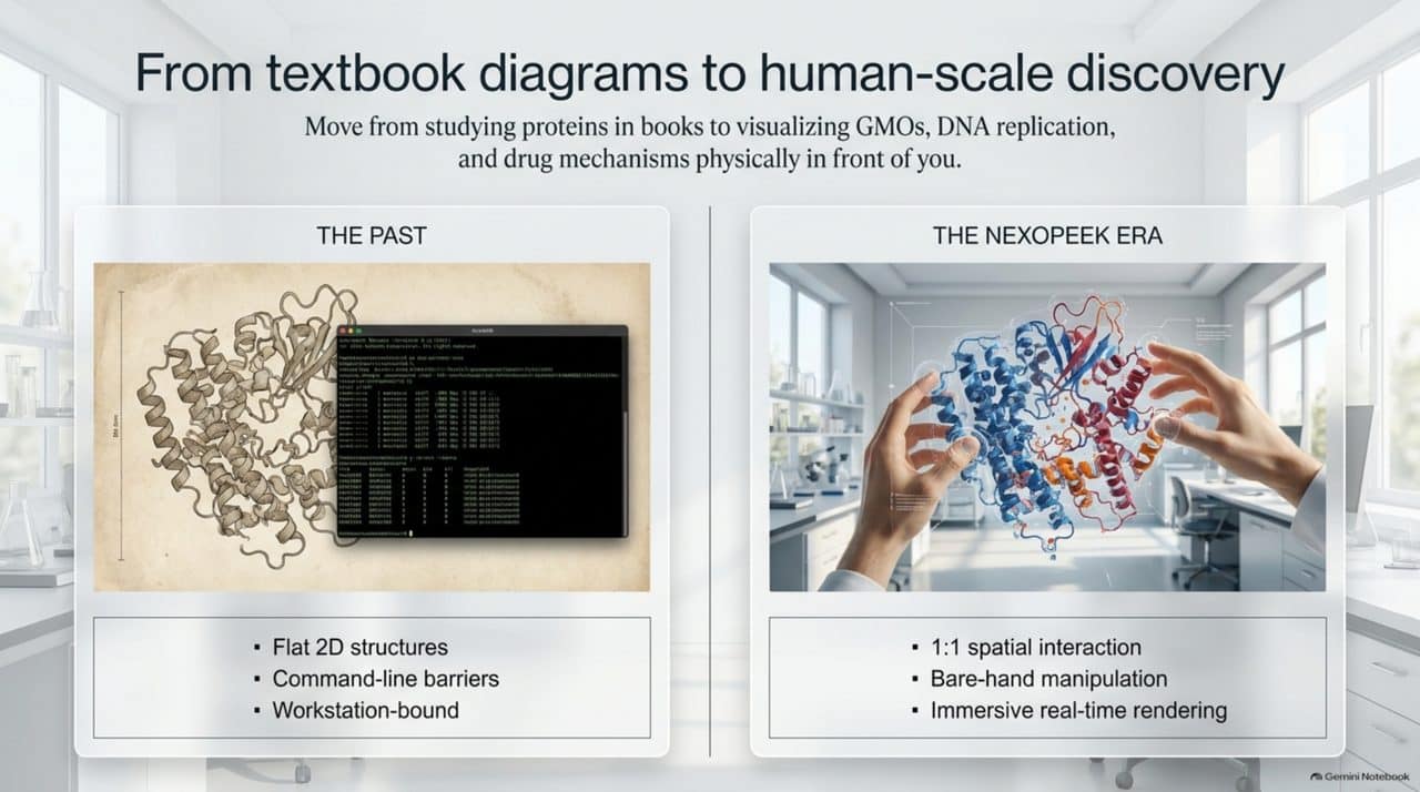 Textbook diagrams to human scale